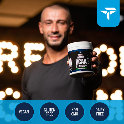 Instant BCAA 2:1:1 - Great Tasting & Easy to Mix - 300g (60 servings)